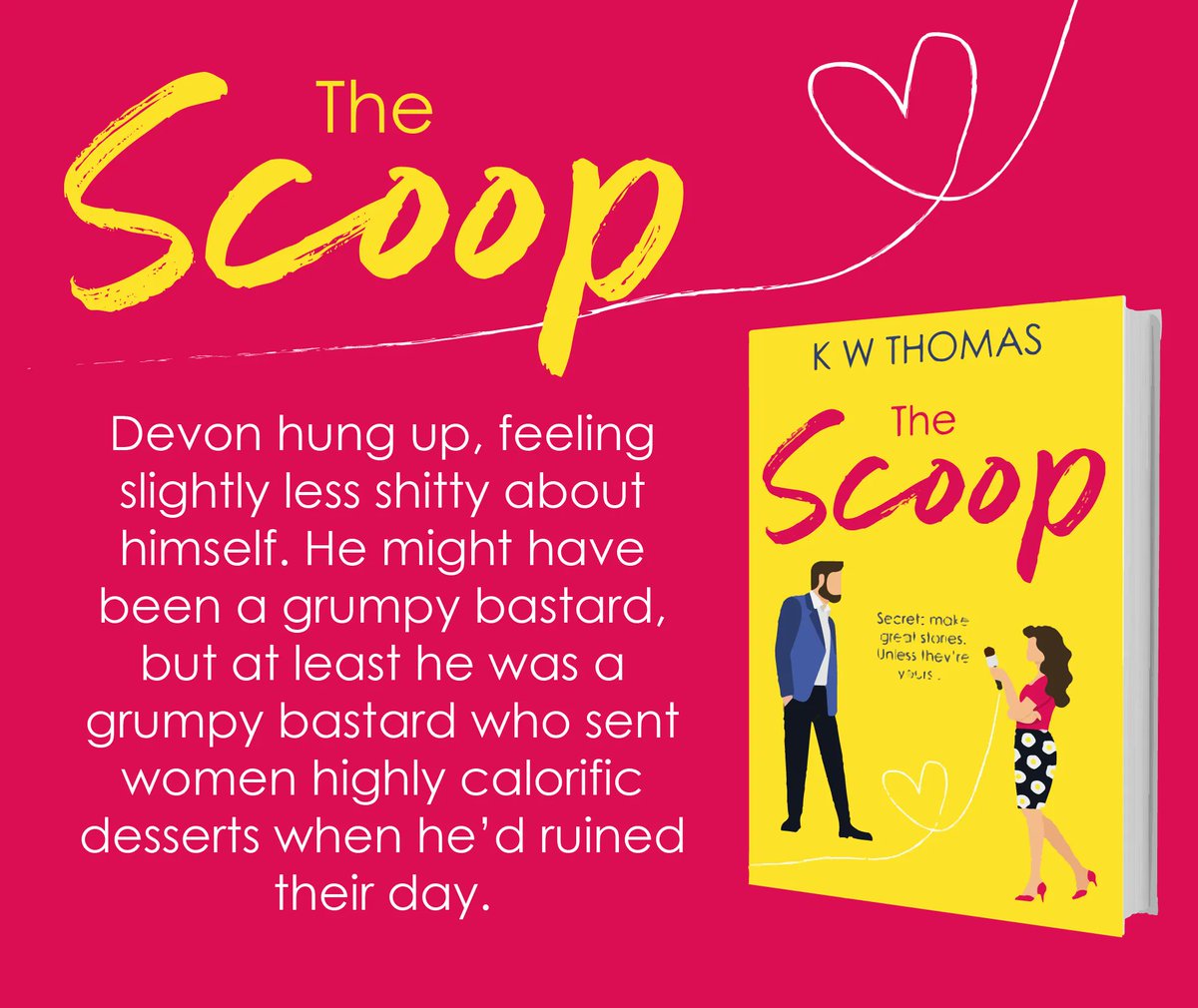 Like celebrity romance with plenty of heat and probably excessive mentions of food? Grab The Scoop for 99p on Kindle! Free in Kindle Unlimited! mybook.to/TheScoop