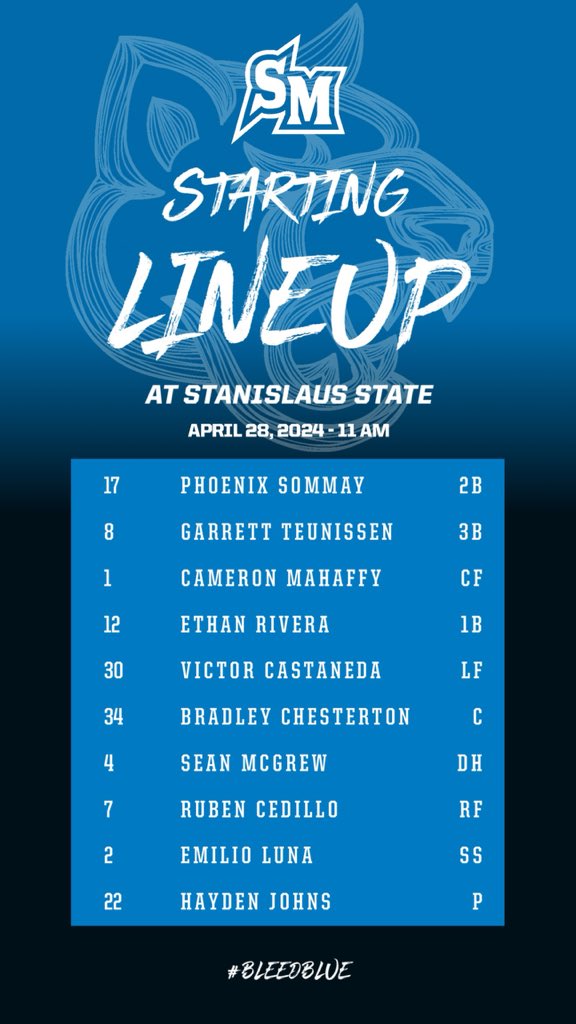 The regular-season finale is coming up at Stanislaus State. #BleedBlue