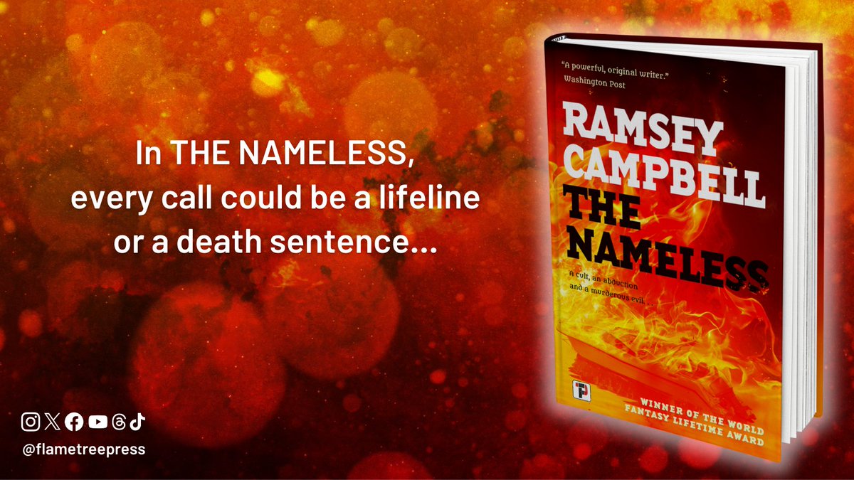 #TheNameless is @ramseycampbell1 latest masterpiece! flametr.com/3TAx6J2