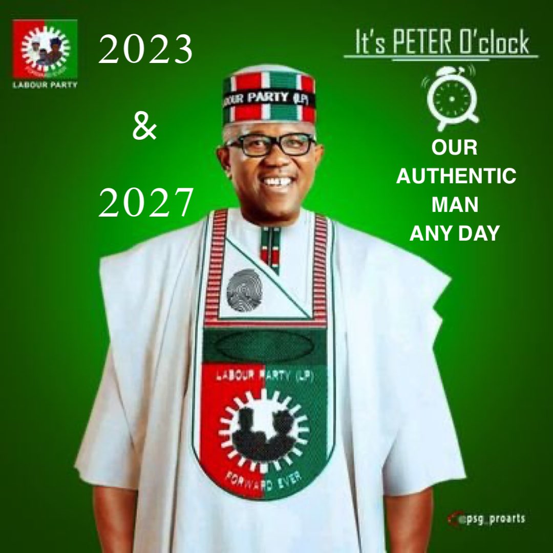 OUR AUTHENTIC MAN! THANK YOU SIR. #ThankYouPeterObi