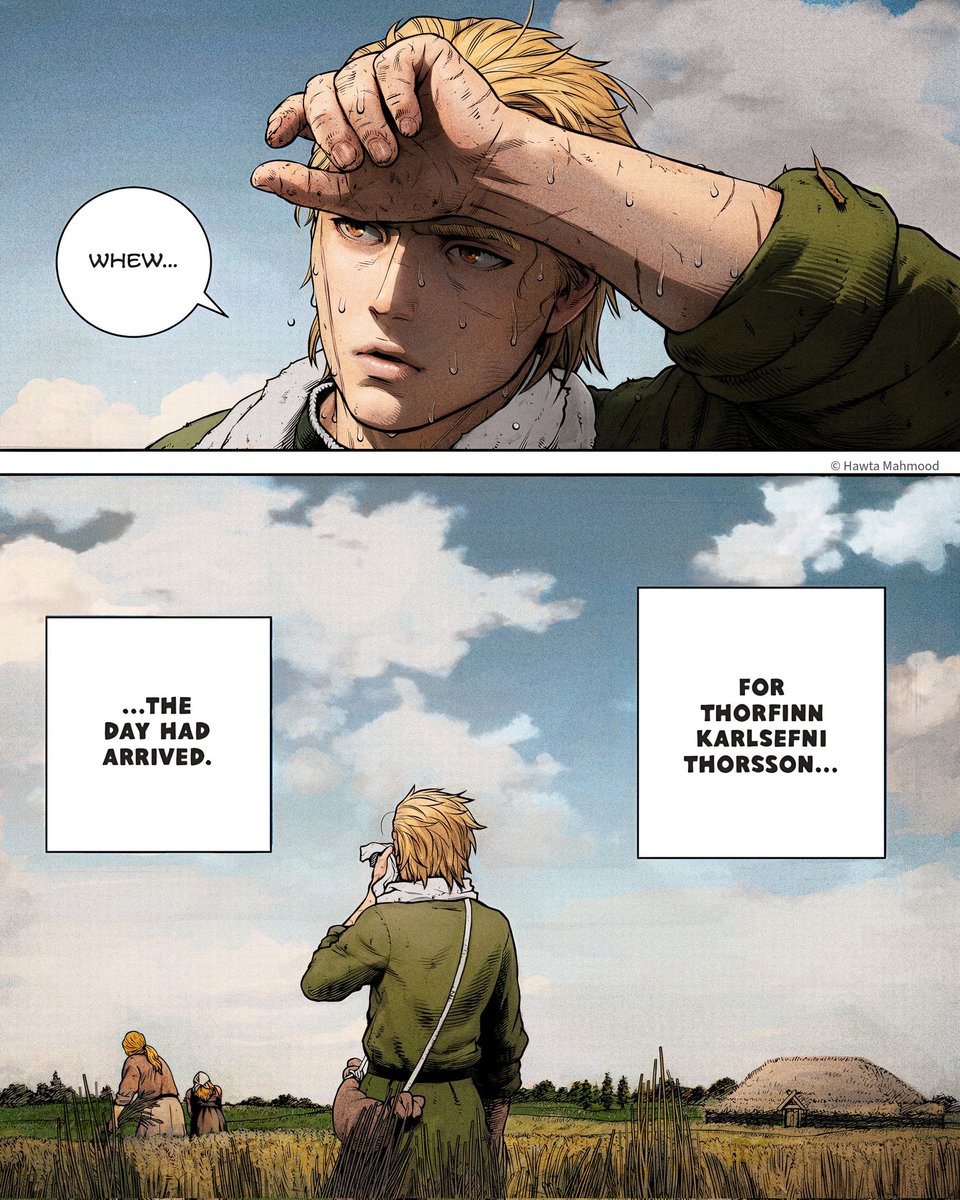 Hawta_colorings's tweet photo. Thorfinn's forgiveness

Chapter 191 of Vinland Saga by Makoto Yukimura.

Special thanks to all those who supported me recently, with getting prints or on Patreon, thanks for making this happen 

#VinlandSaga #Thorfinn #ColoredManga https://t.co/ZbsZMOcGdP