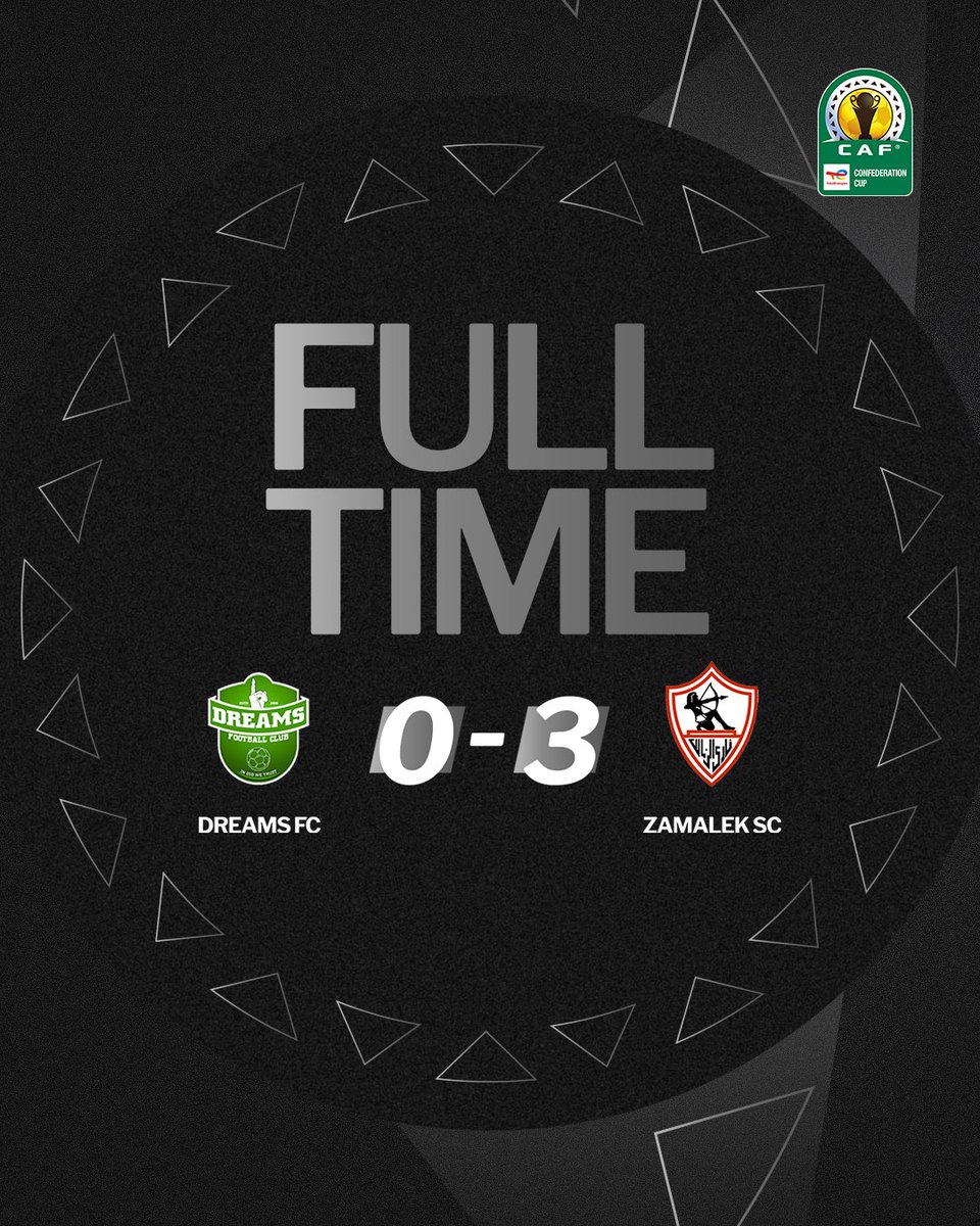 Zamalek SC seal it with three goals. 🔥 #TotalEnergiesCAFCC | #DFCZSC