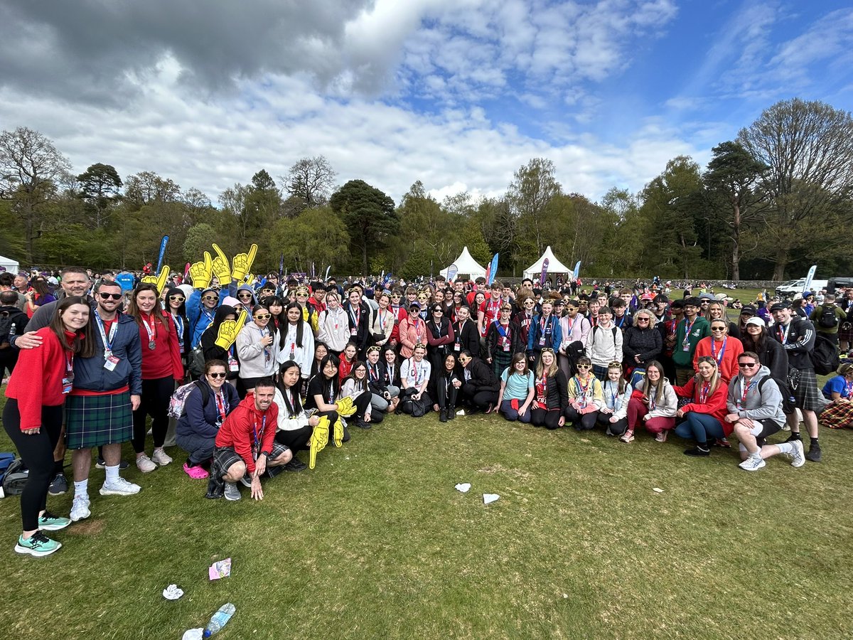 Kiltwalk 2024...Completed it 🏴󠁧󠁢󠁳󠁣󠁴󠁿✅ WOW! What a team 👏 An amazing effort from all 123 staff & pupils taking part in today's Kiltwalk 🏅🔥. Incredible effort from everyone who completed the walk. We even managed to bring the sun out for you too ☀️. Well done and rest up 💪