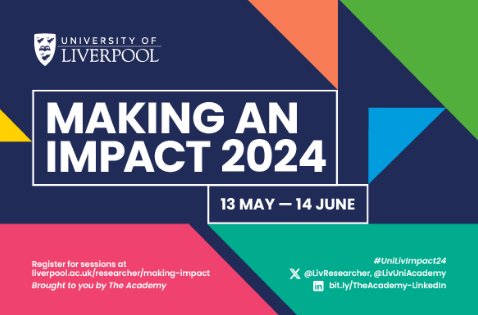 🌐 Online masterclass: Knowledge Exchange Activities and Where to Find Them Explore engagement opportunities with non-academic organisations, learn how to generate new relationships and obtain funding. @LivResearcher #UniLivImpact24 🔸 Register here: liverpool.ac.uk/researcher/mak…