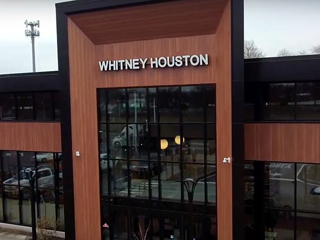 Um, that’s not Whitney Houston. It’s just a building