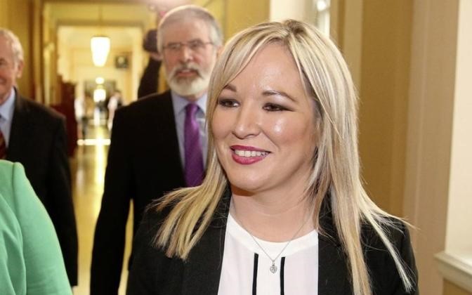 THE REUNIFICATION OF IRELAND  An inevitable process is underway.  The photo shows the new First Minister of Northern Ireland, Michelle O'Neill.  She represents the Sinn Fein party that wants to reunify Ireland.  A number of forces are at work.  The people of the north did not…