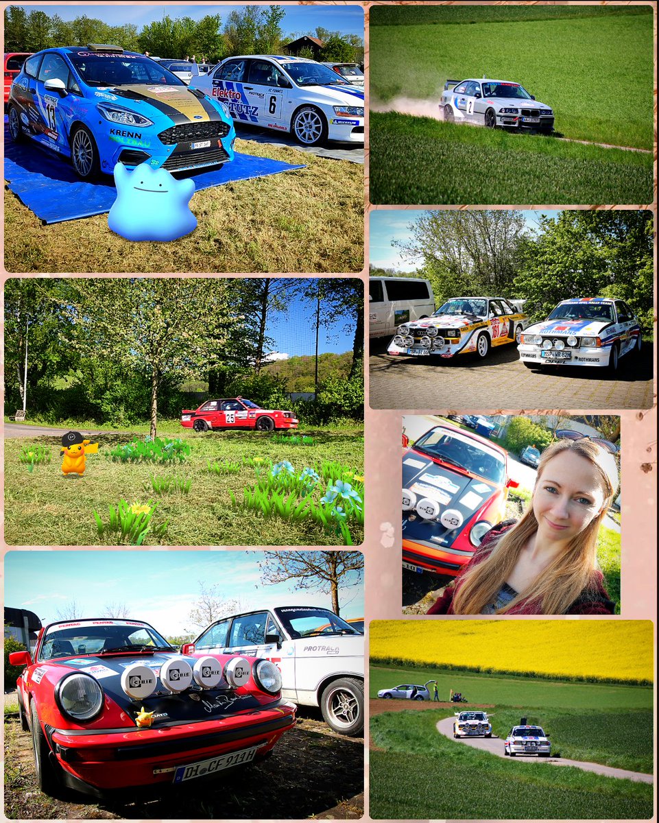 Less #PokemonGO yesterday & more Motorsport. Visited a local rallye event. 🏎️🏁🥰