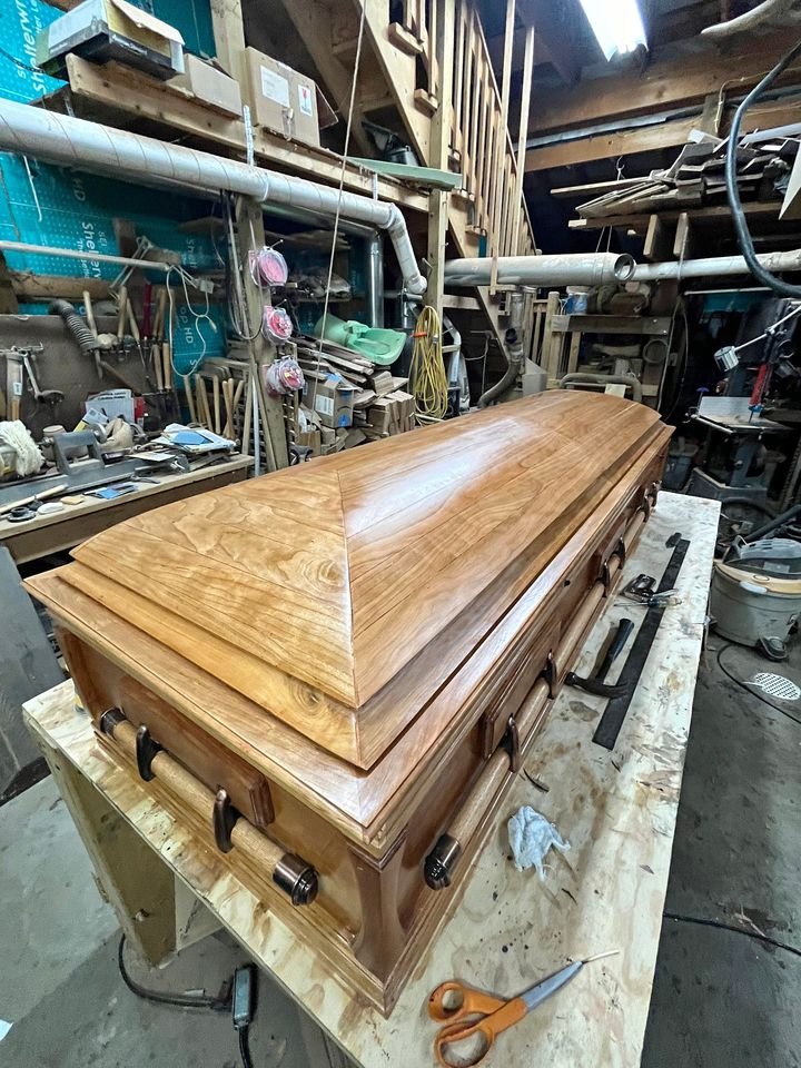 Someone is selling this casket on Facebook Marketplace, and they stipulate that it's 'unused'. How does one get a 'used' casket? Do you display the remains for viewing, but then not use the casket for buriel? I'm not in the market, but I am curious.