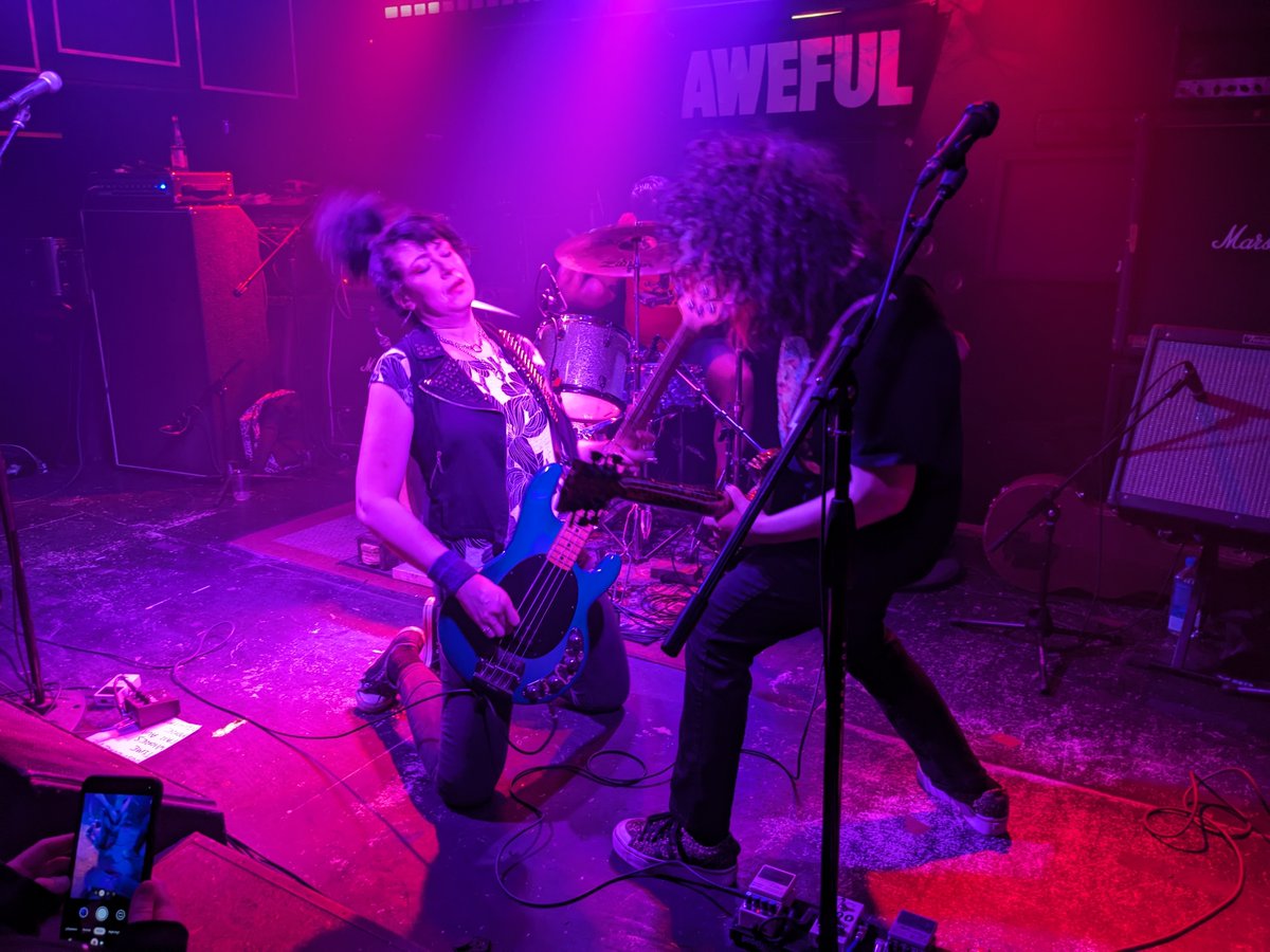 Aweful kicked ass as usual April 12 at Liar's Club. Unfortunately, the local trio announced it's breaking up. Its last show is this Saturday at the Beer Can'd Festival in Blue Island.