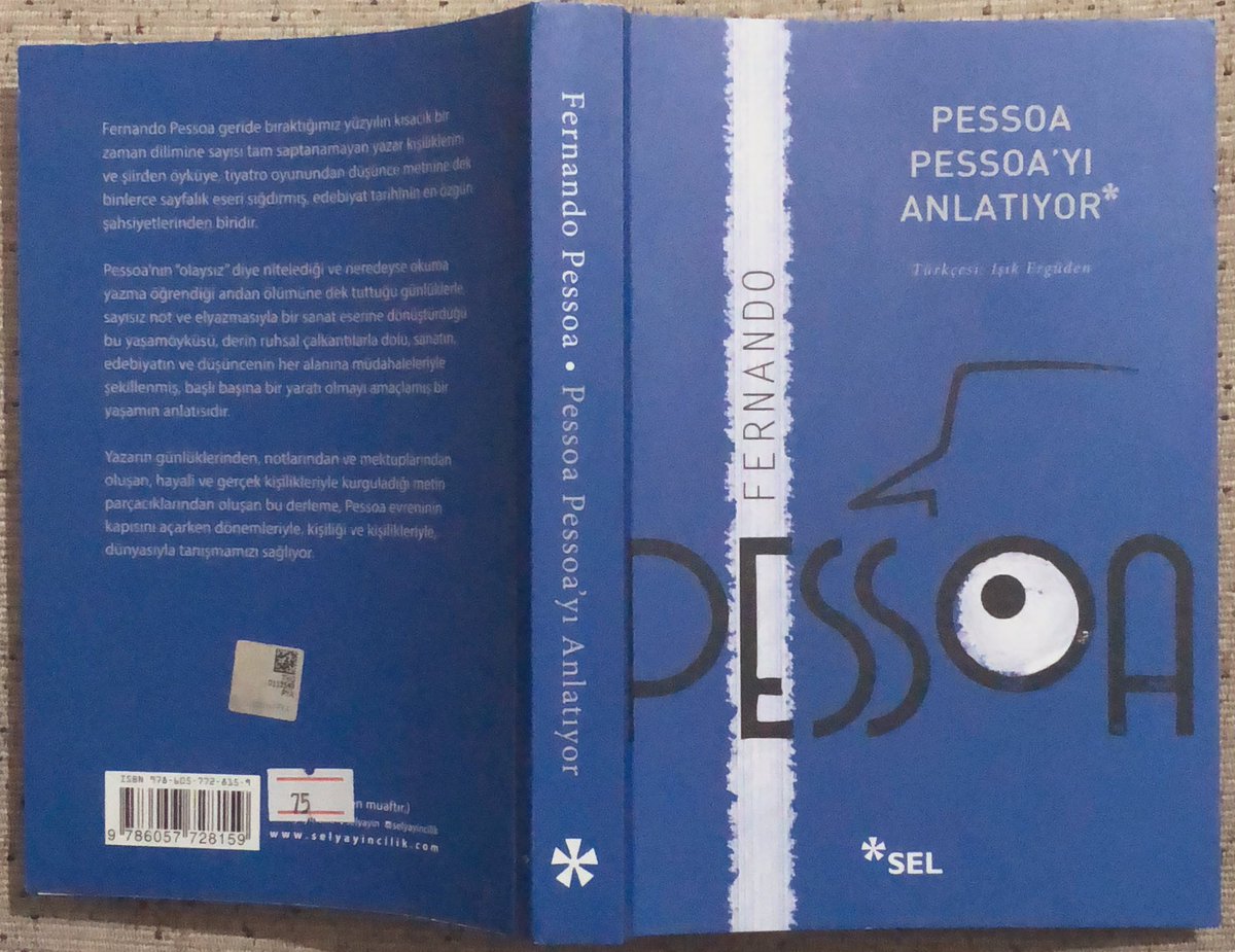 Susuyorum. Konuşursam anlaşılmayacağım. Susarak anlaşılmamayı tercih ederim.

[Fernando Pessoa, Pessoa Pessoa’yı Anlatıyor, s.115]