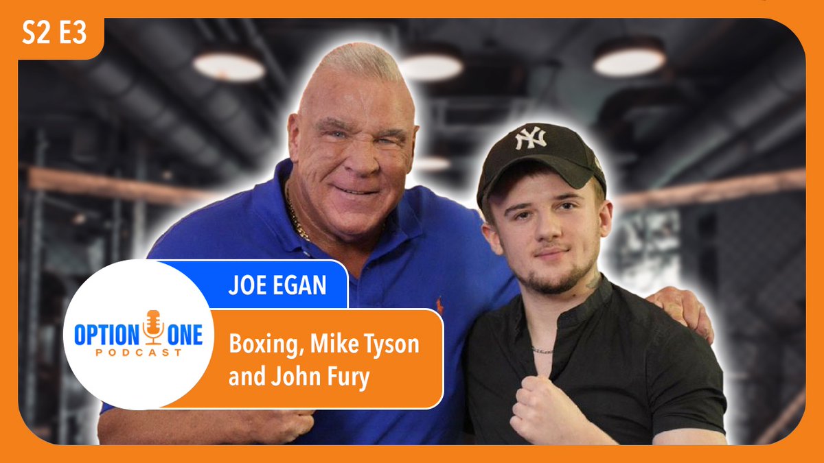 Full episode now live on Spotify 🎧 The Man. The Myth. The Legend. Big Joe Egan. 🥊 This episode got real. It was emotional , truthful, full of great stories, and more . It was a pleasure to meet Big Joe Egan. Click the link to listen podcasters.spotify.com/pod/show/optio…