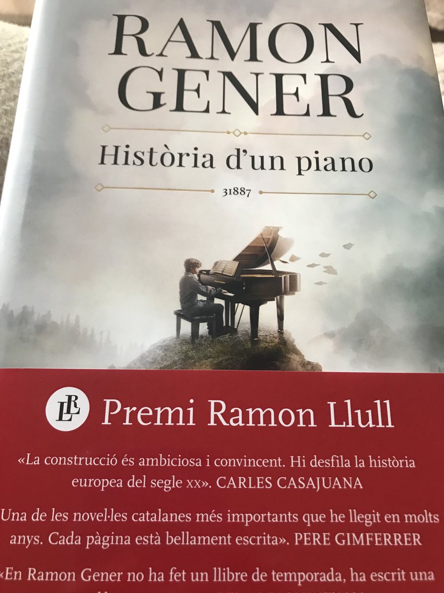marta250600's tweet photo. Quan acabes un llibre amb un somriure als llavis❤️ ⁦@ramongener⁩ Gràcies per aquesta magnífica història. #totesmoltmillorambmusicaillibres #santJordi24 https://t.co/snMEVpClJC