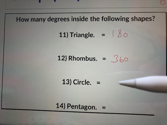 Here's a puzzler from my daughter's maths homework.