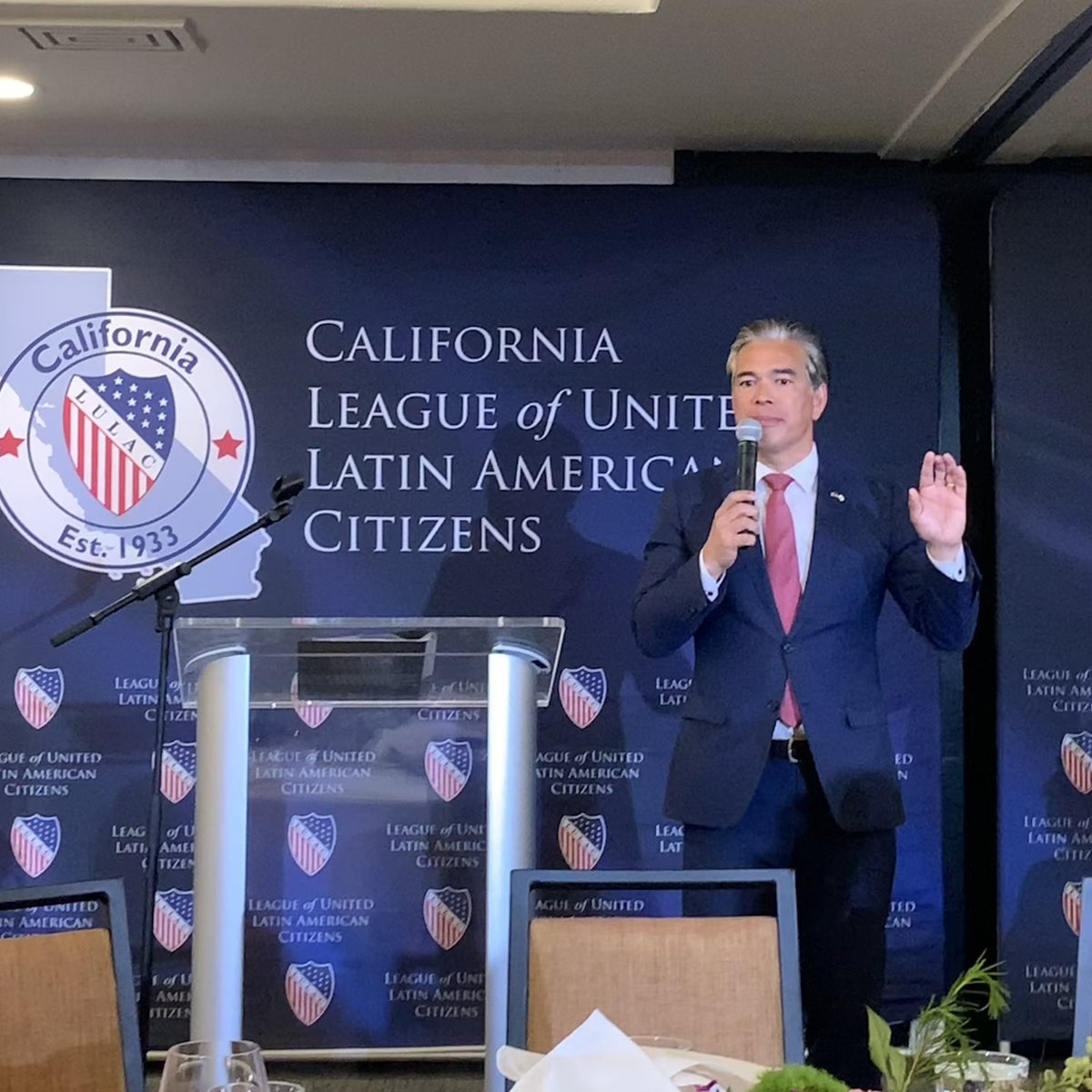 Thrilled to speak at @LULAC and @CALULACofficial's 75th Annual Convention and recognize the incredible work being done.   LULAC is critical in pioneering change and fighting against systemic injustices. We can’t undo the past, but we can build a better and more equitable future.