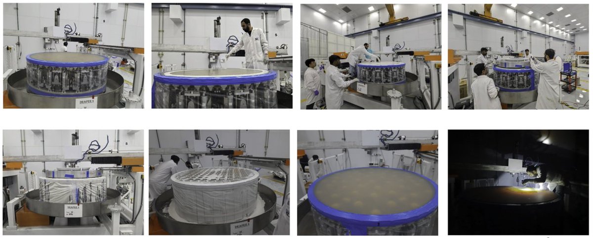 🚨🚨India-TMT achieves a milestone: the fabrication & metrology of the 1st mirror segment roundel at its Bengaluru facility. The Thirty Meter Telescope is set to become the world’s most advanced ground-based observatory. #IndiaTMT #astronomy  #observatory
