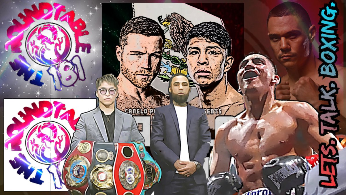 The RoundTable 181 Monday, April 29th; 7 pm est Youtube.com/DStyleBoxing So much to cover. -Tszyu vs Ortiz official -DLH still beefing w/ Hearn -#InoueNery -#CaneloMunguia +more Panel: @jhabeeb1 @calixboxing2 @Girlboxingnow @lyndenhosking @MarioMungia @TheMikeandDave1