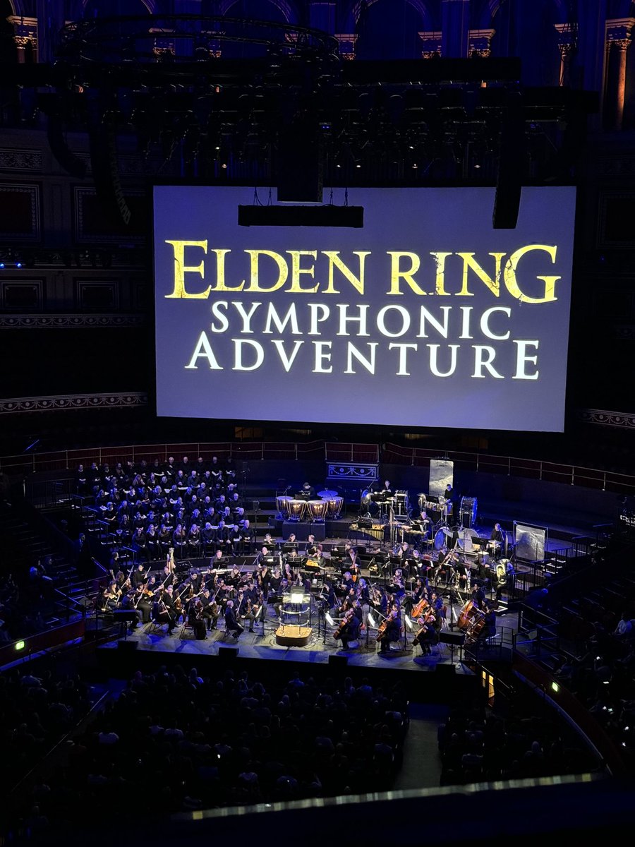 Elden Ring in concert flippin slapped! Been waiting for a FromSoft concert for ages, and it was so good!