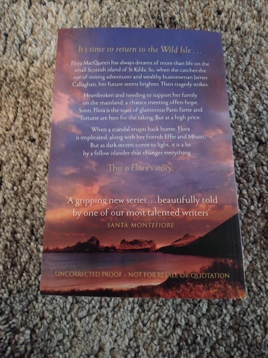 Thank you @panmacmillan & @bookbreakuk for my proof of #TheLostLover by @KarenSwan1 Book number 3 in The Wild Isle series is out 18th July 2024. Looking forward to getting started on this series 😀 #booktwt #bookblogger #BookTwitter #bookmail