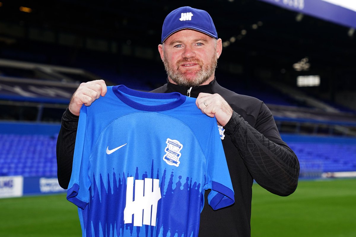 Wayne Rooney appointed Birmingham City Manager in October 2023.