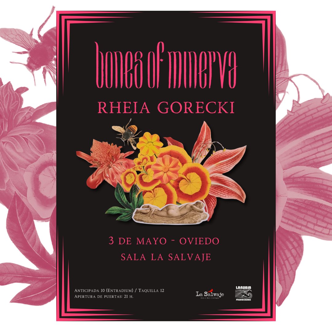 La Salvaje (@lasalvaje_ovd) on Twitter photo Esto no para y estrenamos el mes de mayo con la primera visita a nuestra sala de <a href="/bonesofminerva/">Bones Of Minerva</a> acompañadas de Rheia Gorecki. Concierto de la mano de <a href="/LaRubiaProduce/">LaRubiaProducciones</a>
#Oviedo #LaSalvajeOviedo Esto no para y estrenamos el mes de mayo con la primera visita a nuestra sala de <a href="/bonesofminerva/">Bones Of Minerva</a> acompañadas de Rheia Gorecki. Concierto de la mano de <a href="/LaRubiaProduce/">LaRubiaProducciones</a>
#Oviedo #LaSalvajeOviedo