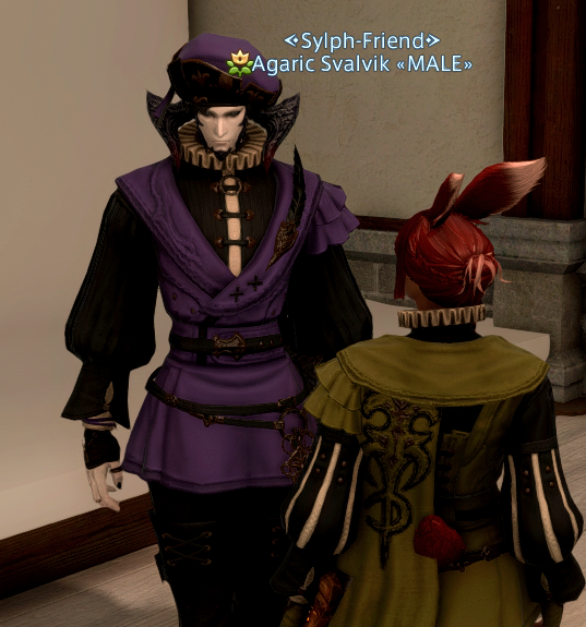larkspurring's tweet photo. the behind the scene's for bree's mods are that for whatever reason fandaniel wasn't showing up on my screen just this pale ass au ra who got whiter any time it was supposed to be fandaniel and not the au ra itself https://t.co/XDCv8HHoJw
