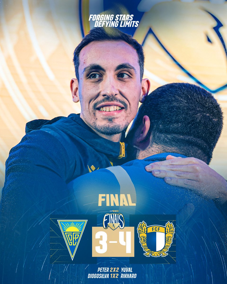 Que 𝗙𝗜𝗡𝗔𝗟! 🥵 Indecisão do início ao fim, com direito a 𝗧𝗨𝗗𝗢! 🏆 Quem teve o privilégio de assistir a esta ENORME final?

#eLigaPortugal #ForgingStarsDefyingLimits