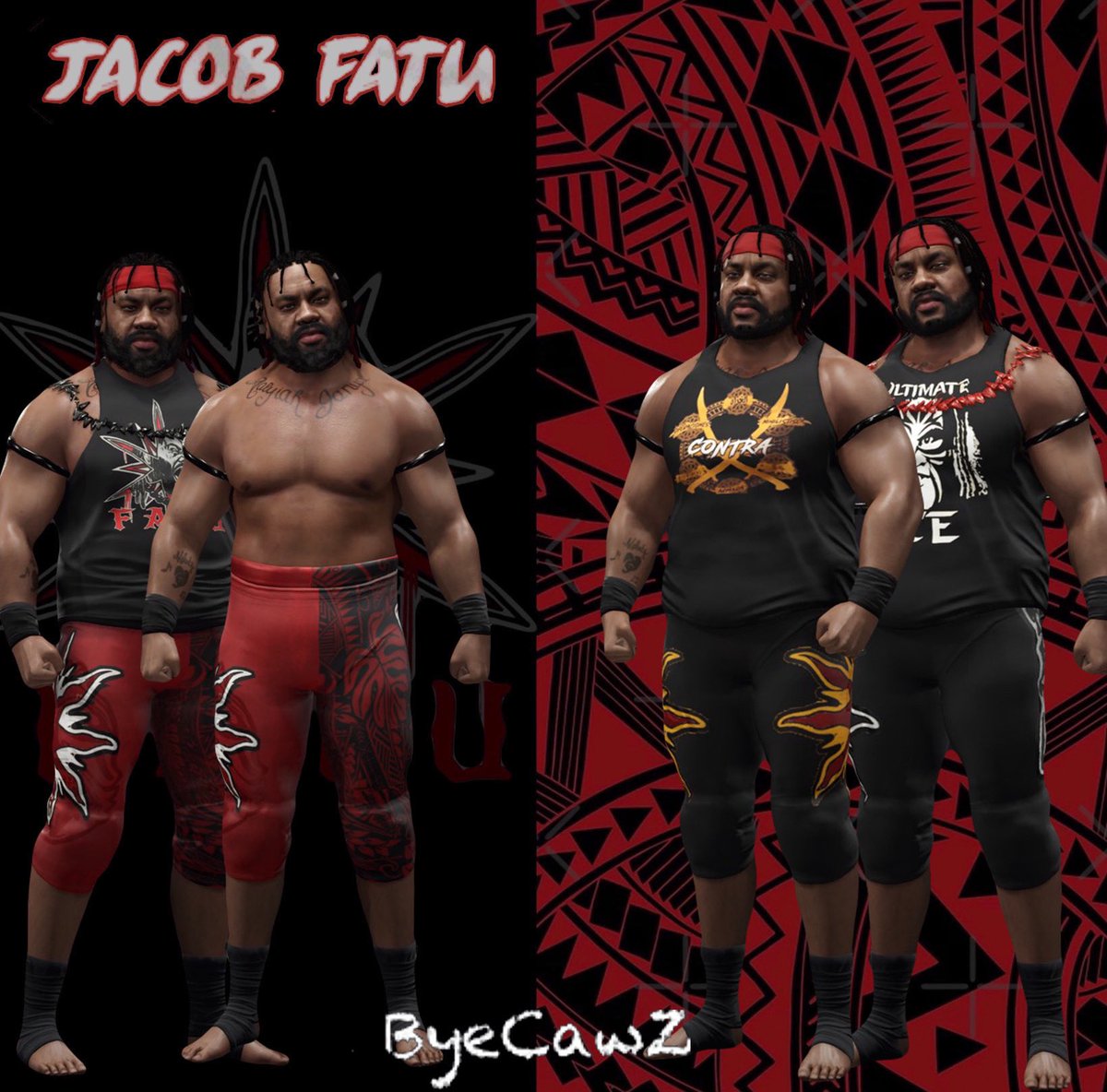 NOW ON CC Credits @HarvAddy for moveset #jacobfatu #bloodline #byecawz Will update attire once he debuts