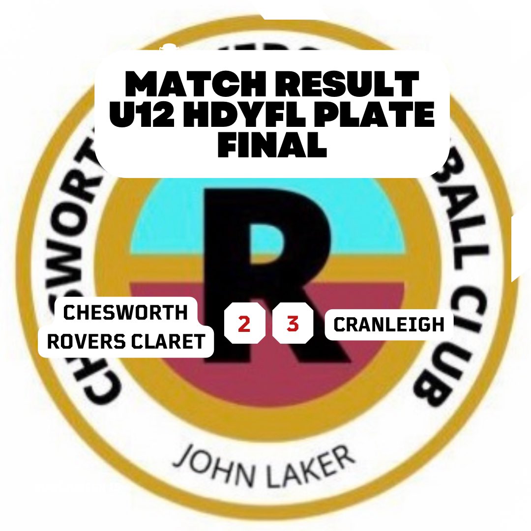 Heartbreaking defeat in the U12 plate final for our U12 clarets today ⚽️