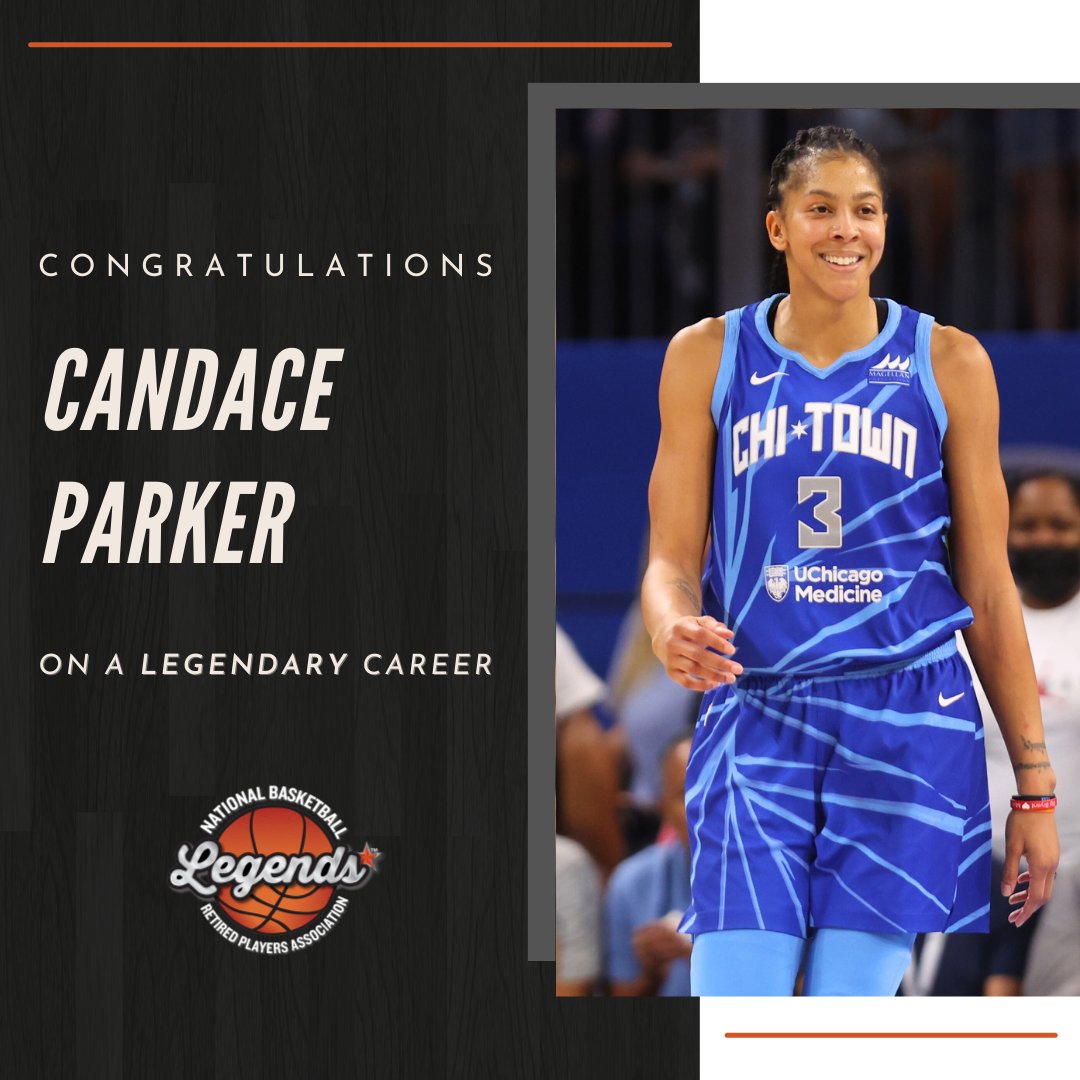 Congratulations @Candace_Parker and welcome to the other side! #LegendsTogether