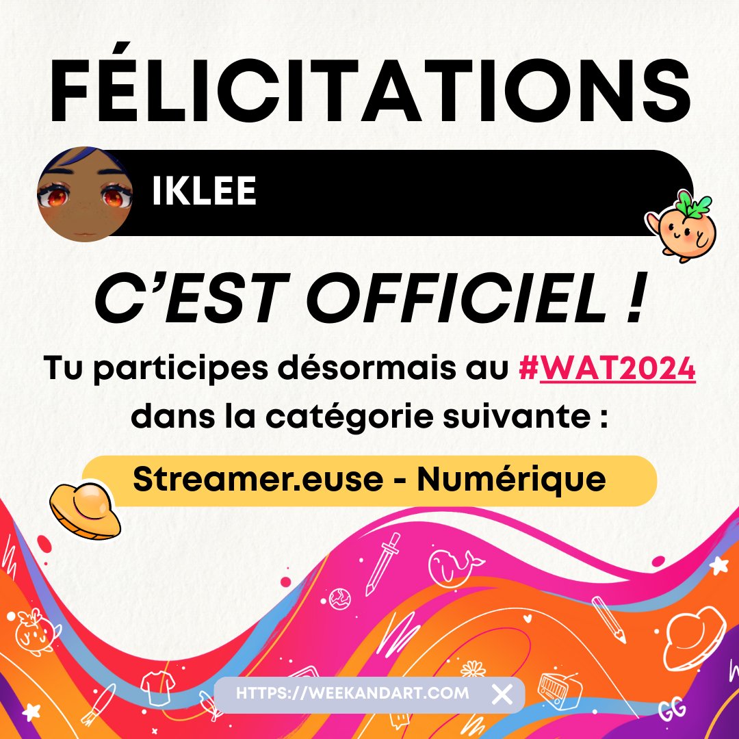 Hehehe 

Hâte de porter le joli t-shirt fait par @MitsukiMiu_ pour l'événement 😚
#wat2024 #art