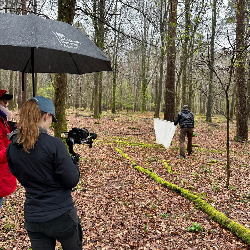 UKHSA's tweet photo. If you missed tonight's Countryfile, you can catch up now on @BBCiPlayer. On the show, our Head of Medical Entomology talks about UKHSA's #tick surveillance scheme and some of the findings so far #BeTickAware

https://t.co/om31dU7HtE https://t.co/wGrIeDnn2E