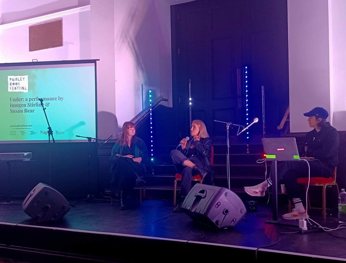 Electronic music is complimentary to the intimacy of poetry. @imogen_stirling discusses her enthusiasm for collaboration in art and her admiration for the work of composer @GoodDogSuse #ImagineSomethingDifferent #PBF2024