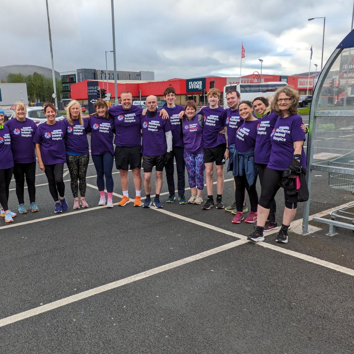 5. 💜 Monday will be our final training run in advance of The @marathonbcm - Leg 1. Look out for the purple tops as we continue to raise much needed funds for @NIHospice 💜 Wednesday will be our usual coached session and then it's all hands on deck to be organised for Sunday