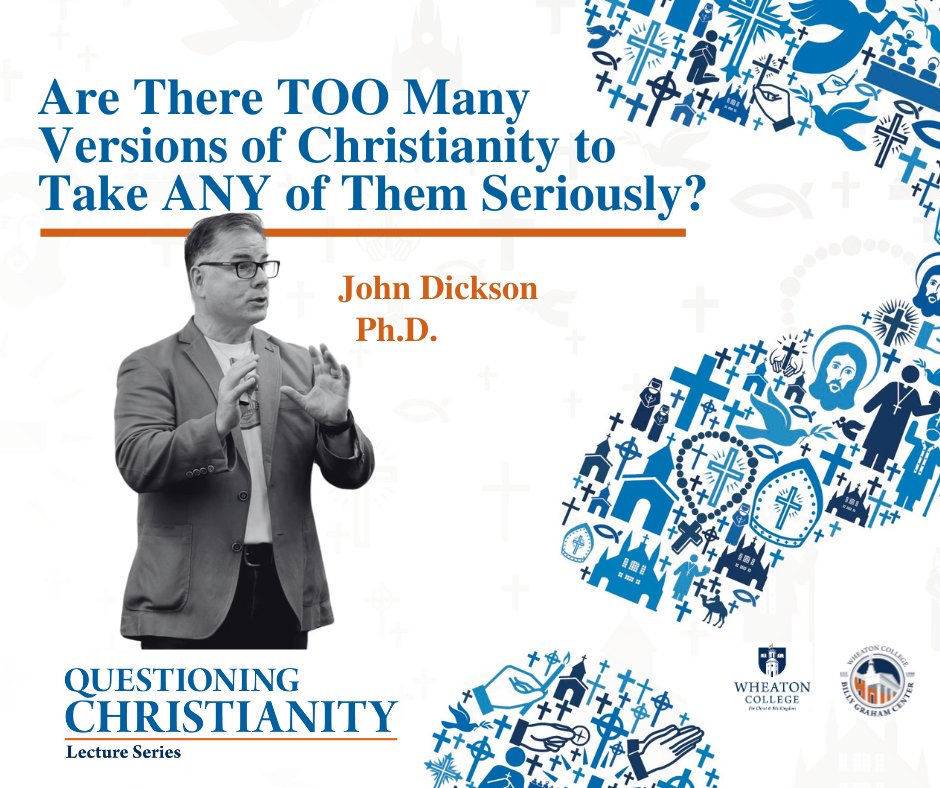 'Are There Too Many Versions of Christianity to Take Any of Them Seriously?' In this 4th Questioning Christianity lecture @johnpauldickson explores whether—amid the many fractious denominations—there is such a thing as ‘mere Christianity’. hubs.ly/Q02vgpxg0