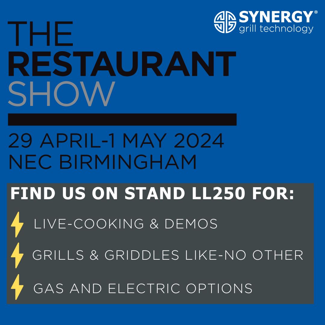 Synergy Grill Technology (@synergygrill) on Twitter photo TOMORROW IS THE DAY β β β
If you are in the market for a grill or griddle, and want to use the very best , then swing by to stand LL250 <a href="/RestaurantShow/">The Restaurant Show</a> π You can even see our products in action with live-cooking throughout the duration of the show π₯ TOMORROW IS THE DAY β β β
If you are in the market for a grill or griddle, and want to use the very best , then swing by to stand LL250 <a href="/RestaurantShow/">The Restaurant Show</a> π You can even see our products in action with live-cooking throughout the duration of the show π₯