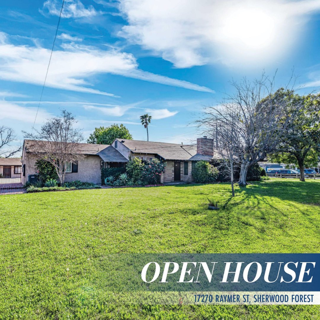 #OpenHouse Sun 4/28 2-5 PM | 17270 Raymer St, #SherwoodForest | 4🛏️ | 2🛁 | 2,269 SF | Offered at $1,375,000
*
*
#TeamVitacco #RealEstate #LosAngeles #Realtor #LARealtor #LosAngelesRealEstate #LosAngelesRealtor #RealEstateAgent #LARealEstate #EquityUnion #EquityUnionRealEstate