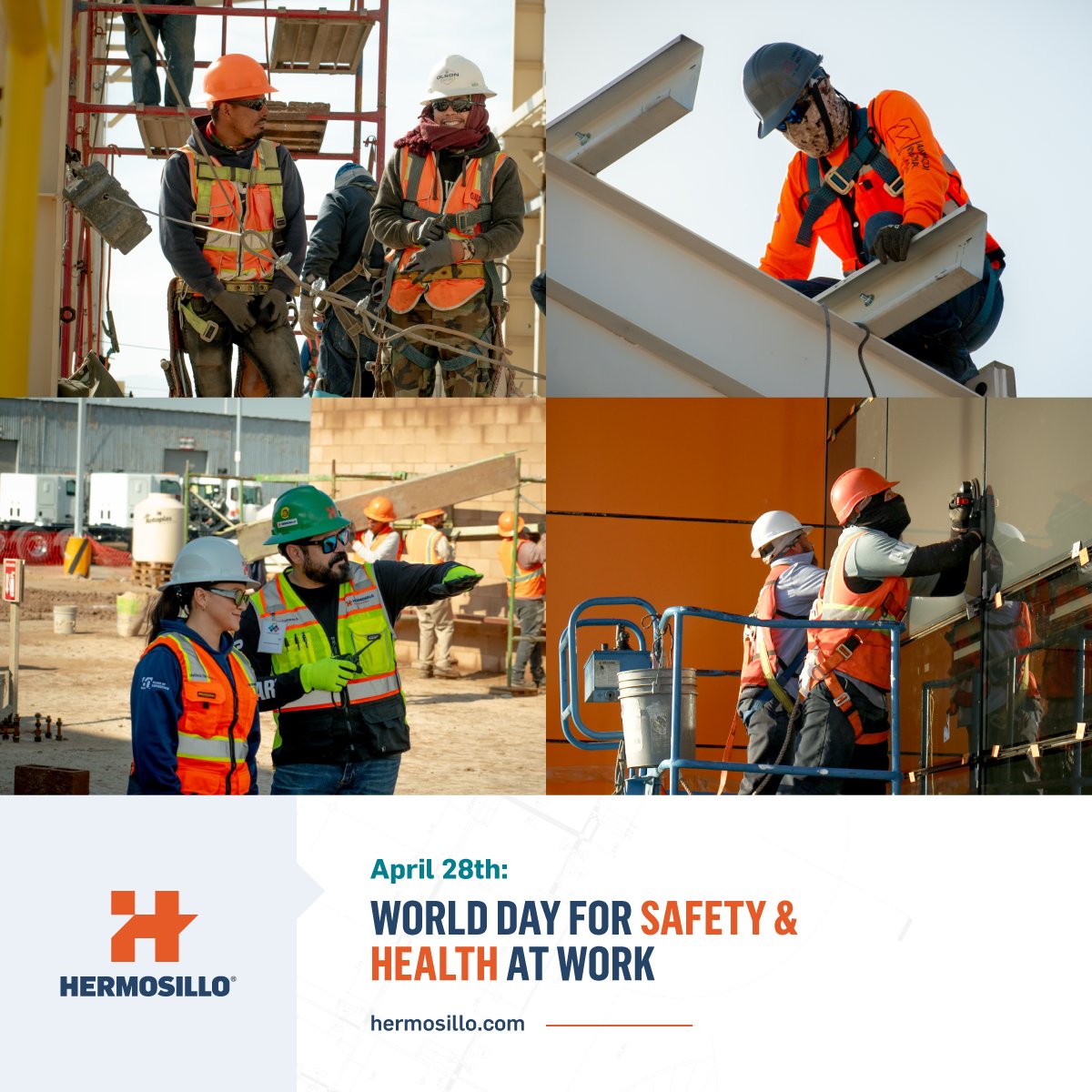 Construction safety is paramount. That's why every step we take in our projects is guided by preventive safety and risk management protocols, creating a work environment where all of our workers can perform with confidence and peace of mind.