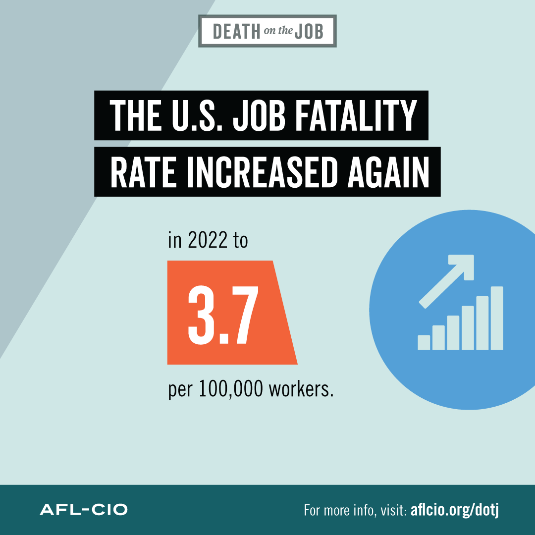 UAW's tweet image. A seat at the bargaining table can be a matter of life or death in the workplace. On Workers Memorial Day, we elevate safe jobs, raise our collective voice to confront attacks on regulations that keep our workplaces safe and demand action to win stronger protections. #UAW