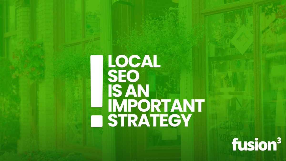 Local SEO is an important part of any digital marketing strategy. 

Make sure you are optimising for local search terms, claiming and optimising your business’s listing on local directories, and creating content that is relevant to your local audience.

#LocalSEO #seo