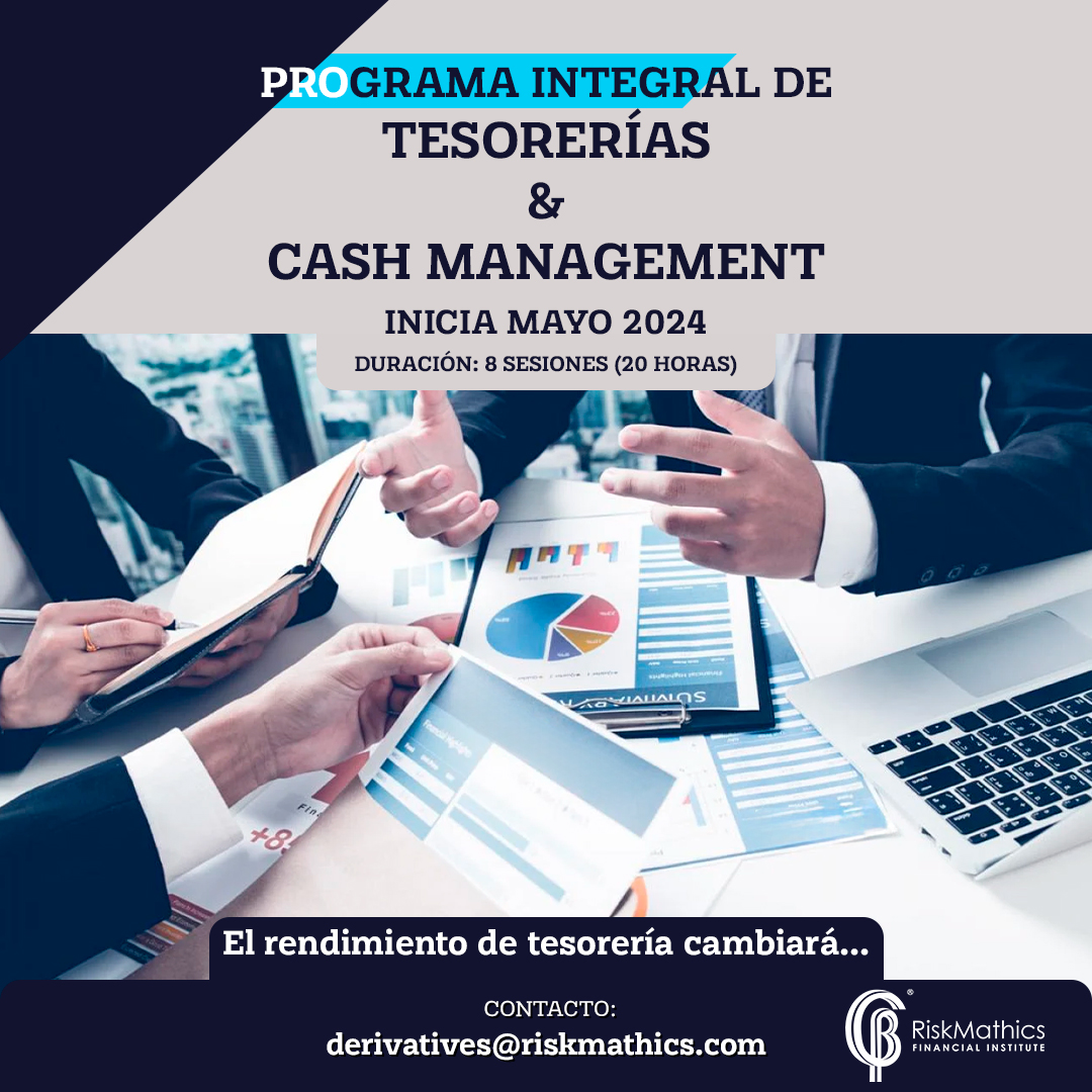 ¿QUÉ ES LA GESTIÓN DE EFECTIVO Y CÓMO SE VINCULA CON OTRAS FUNCIONES DE TESORERÍA?
| Programa Integral de 'Tesorerías & Cash Management'

Más información en: riskmathics.com/landing/T&CM_2…
#FromZeroToHyperEducation

#risk #riskmathics #CashManagement #GestiónDeEfectivo #Treasury