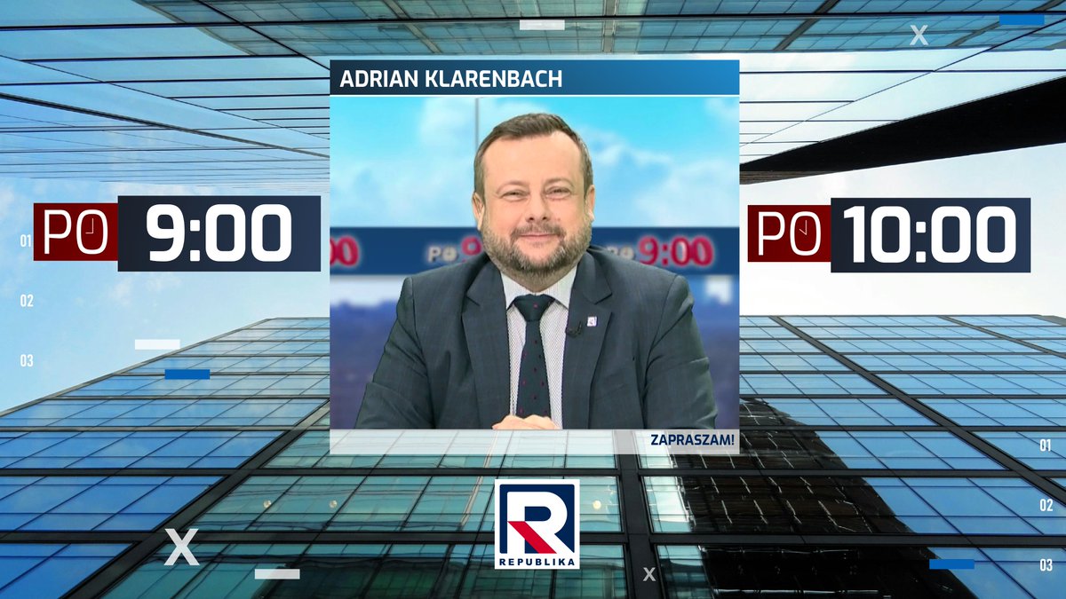 Zapraszam w nowym tygodniu na #PO9 i #PO10 w @RepublikaTV. 😎