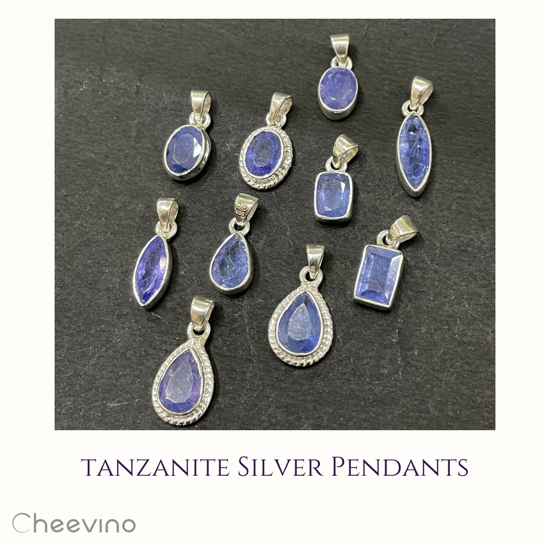 Capture hearts and attention with our stunning Tanzanite Silver Pendants.

✅Wholesale only
✅Custom orders accepted

To Place an order:
Mail to: cheevinos@gmail.com

#cheevino #tanzanite #tanzanitestones #pendantcollection #storeexclusives #positivityjewelry