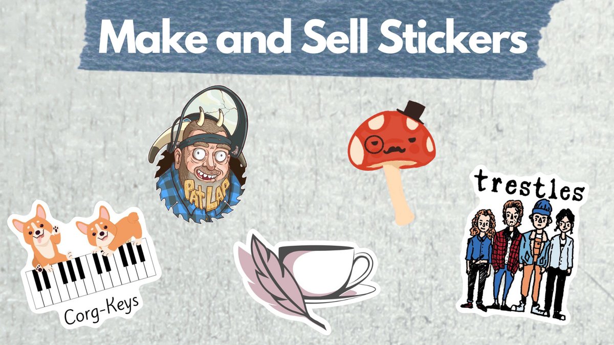 Did you know you can make and sell stickers with Spreadshop?! 😮
Stickers are a small merch item that can generate big sales for your shop. Start designing your own today!

#stickers #stickerdesign