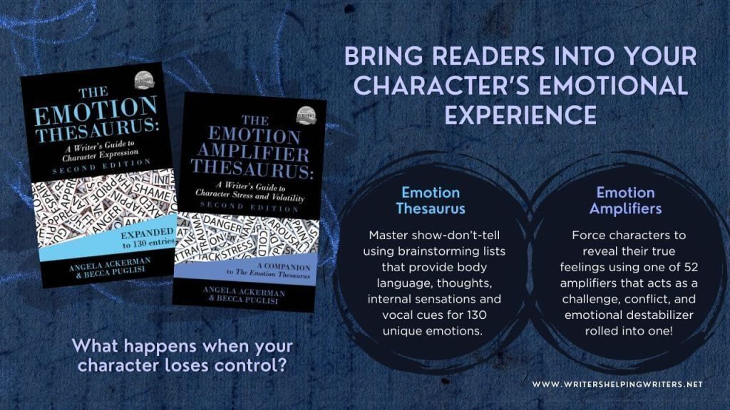 Does Your Scene Need More Tension? Add an Emotion Amplifier! - WRITERS HELPING WRITERS® buff.ly/3WoeRIe #writing #amwriting