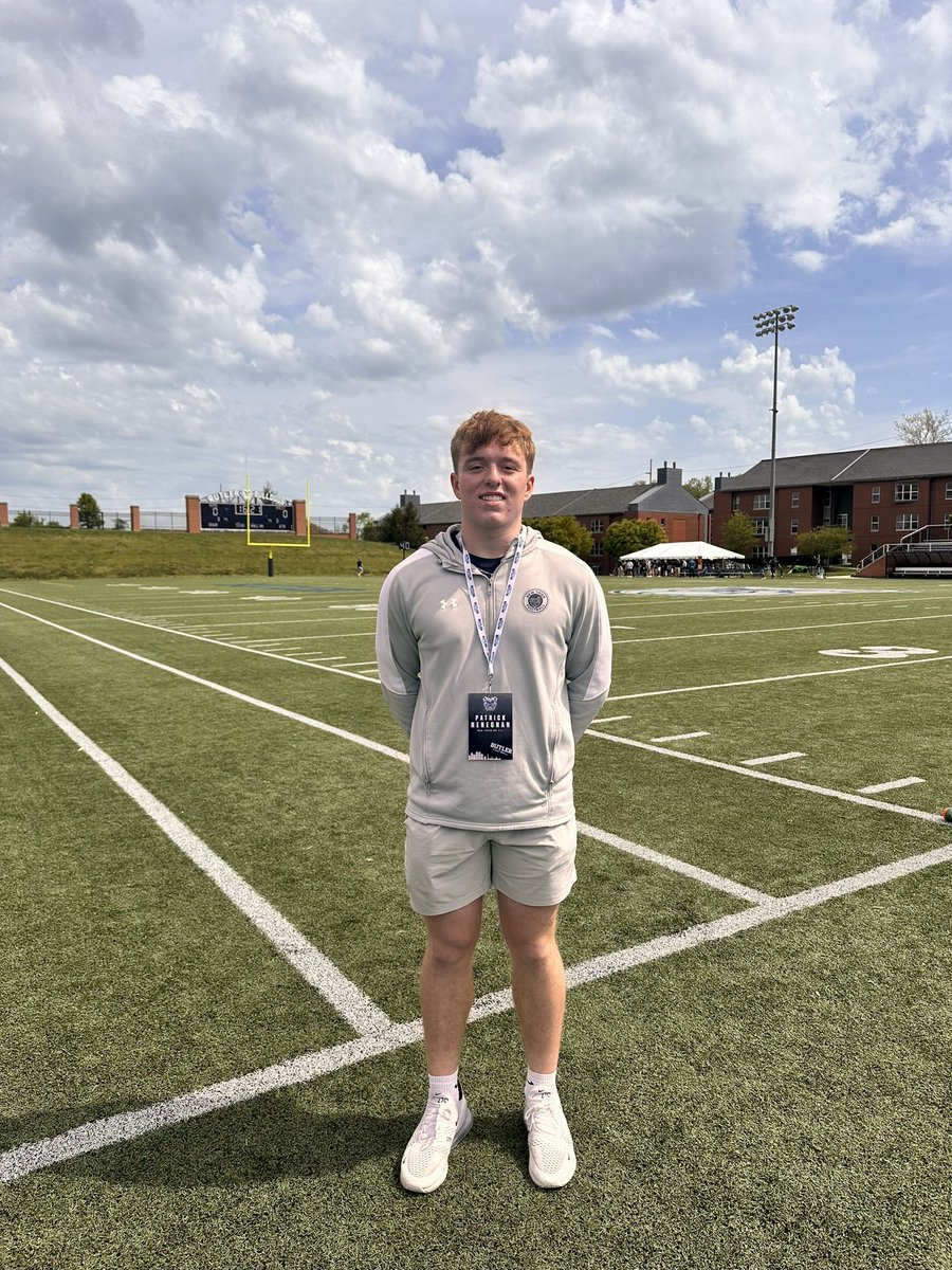 Great visit at Butler University’s Spring Game yesterday! Thank you @CoachU_BU @EddieSchott @CoachRayHolmes @JoeCheshire for the invite and spending time with me throughout the day! @DollBrian @newtrierfb @AllenTrieu @EDGYTIM @GregSmithRivals @SWiltfong_ @PrepRedzoneIL…