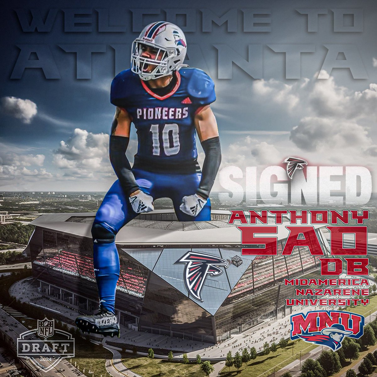🏈 ⁦@MNUFootball_⁩ Anthony Sao signed by the Falcons! mnusports.com/news/2024/4/28… #FearTheNeer