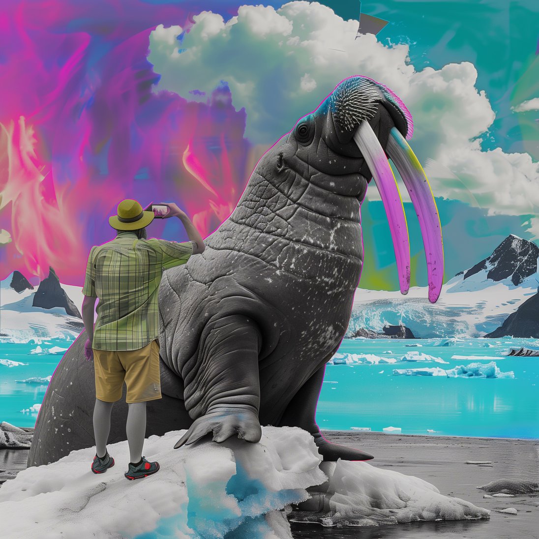 Parable2024's tweet image. April 28th.

Tourist arrested for getting up close to walrus.