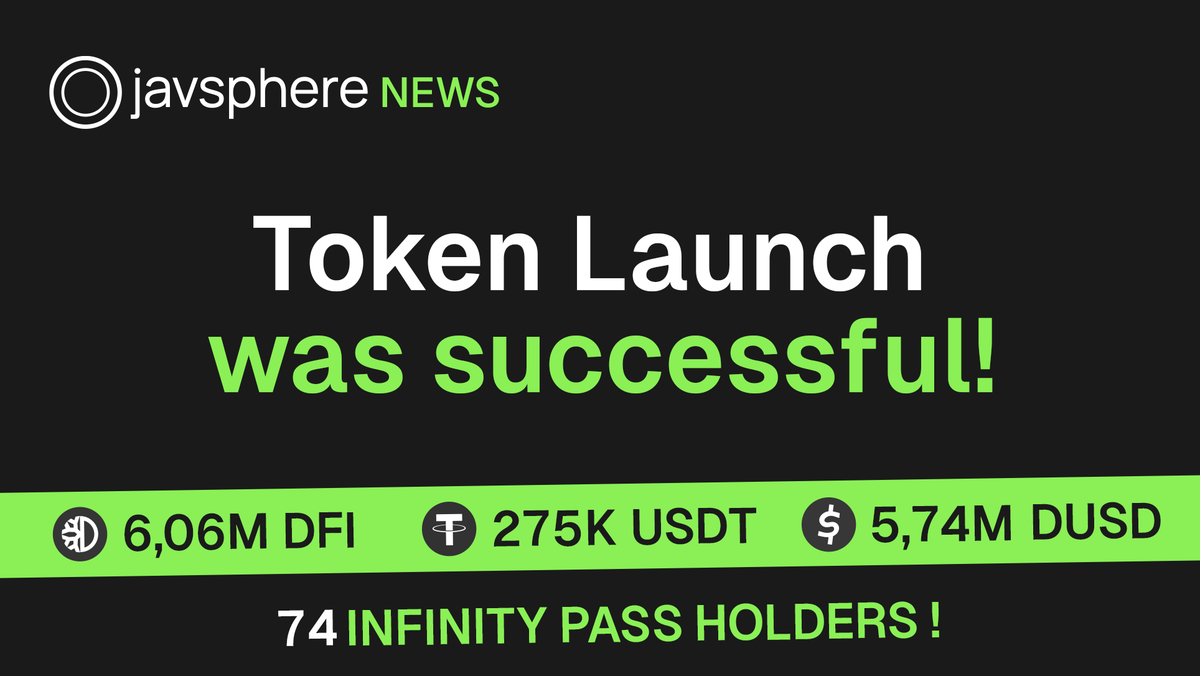 WOW WOW WOW - Token Launch is over 🚀 The last weeks were crazy and very exciting. We are very proud with this $JAV success ‼️ But after the launch is before the launch. The next weeks will be even more exciting with exchange listings, product development and more marketing 📈…