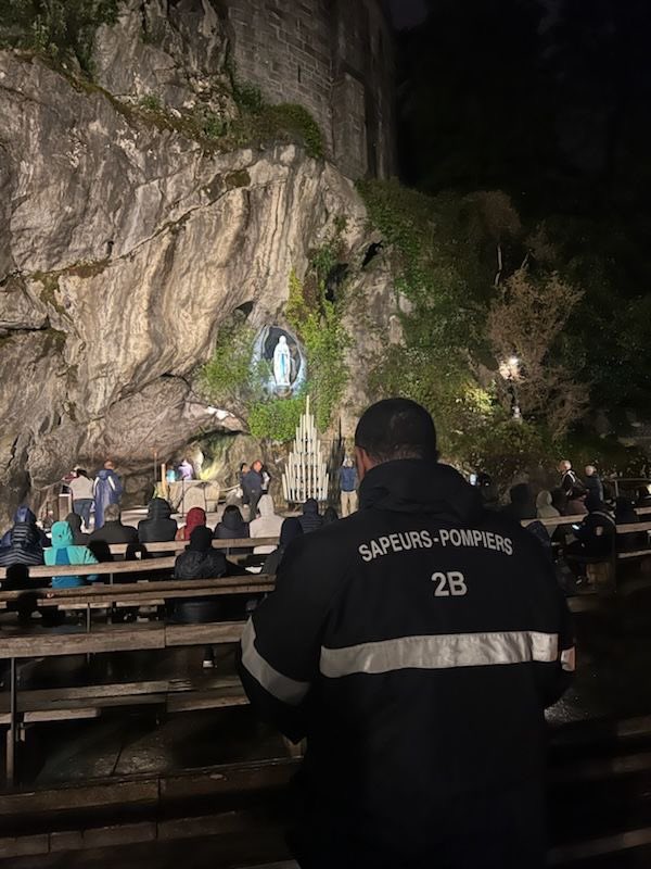 Pèlerinage des pompiers à Lourdes 2024 ! @sis_2b @SIS_2A @dioceseajaccio