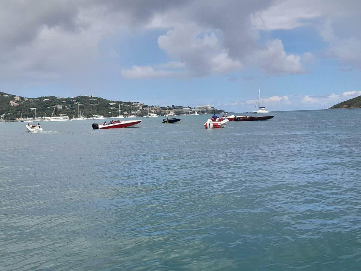 US Virgin Islands boat race day for Carnival 2024 respect